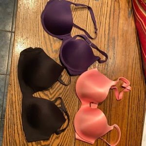 Three Ambrielle bras  for $50 never worn, excellent condition- brand new